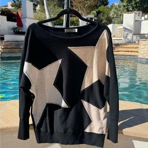 Black top with stars from Mint Velvet (medium)